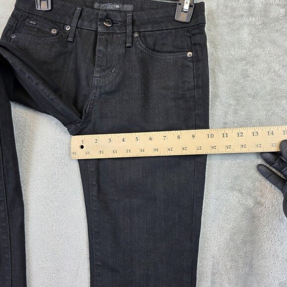 Joe's Jeans Womens 25 Black Bootcut Stretch Denim Dark Wash Keith CMKH52082 - Picture 6 of 13